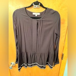 NWT - Loft Peplum Blouse